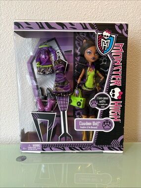 Monster High I Heart Fashion Clawdeen Wolf Doll - NIB Toys R Us Exclusive 2013